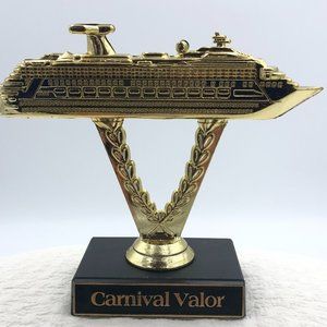 CARNIVAL VALOR SHIP ON A STICK CRUISE TROPHY